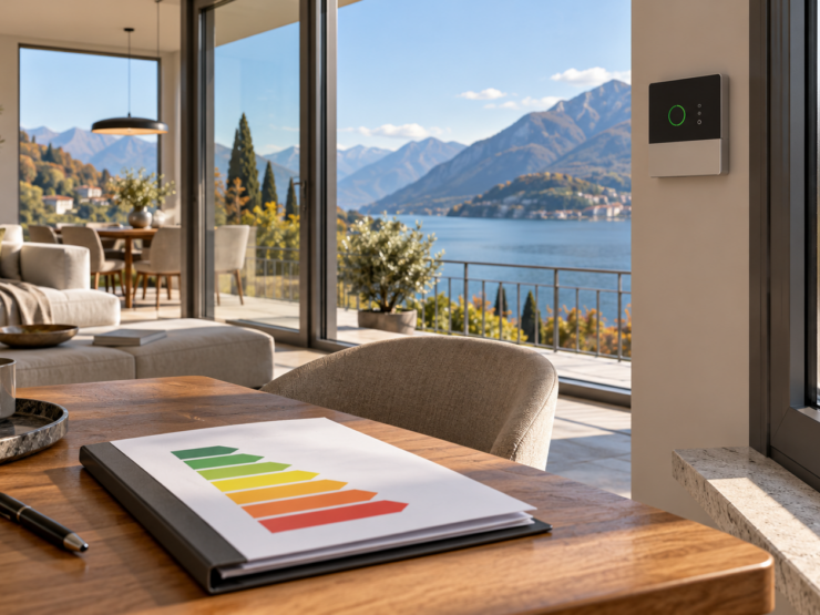 APE e case sul Lago di Como: come leggere la prestazione energetica
