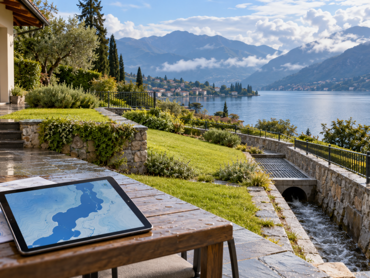 Casa sul Lago di Como: come verificare rischio alluvioni e versanti